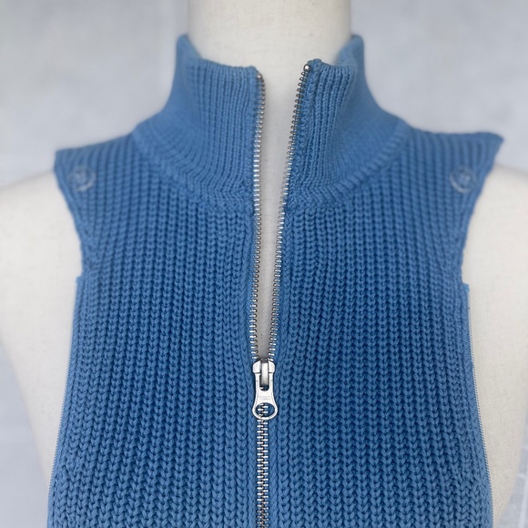 NWOT Blue/Ivory/Khaki Rini Dickey sz 00-14 - Picture 2 of 7